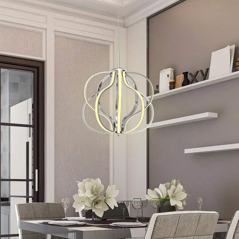 Modern Dimmable Warm White LED Chandelier
Modern Dimmable Warm White LED Chandelier