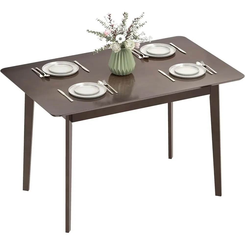 47 Century-Style Dining Table, Wood-Grain Finish, Tapered Legs, Ideal for Small Spaces, Easy Assembly
47 Century-Style Dining Table, Wood-Grain Finish, Tapered Legs, Ideal for Small Spaces, Easy Assembly