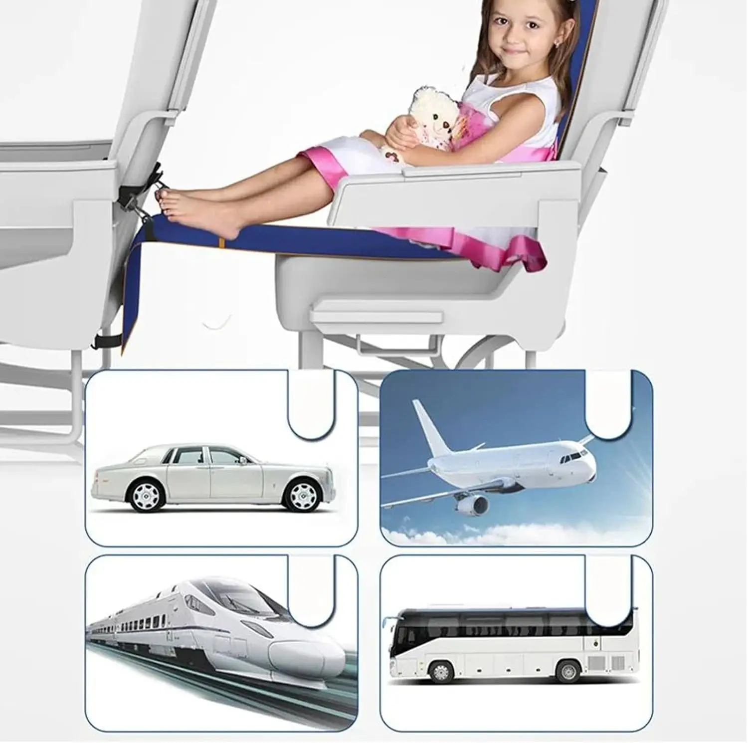 Car Travel Hammock Childen Adults Long Distance Travel Sleeping Bed Bus Hammock Accessories Rests Feet Legs Sleep Artifact
Car Travel Hammock Childen Adults Long Distance Travel Sleeping Bed Bus Hammock Accessories Rests Feet Legs Sleep Artifact