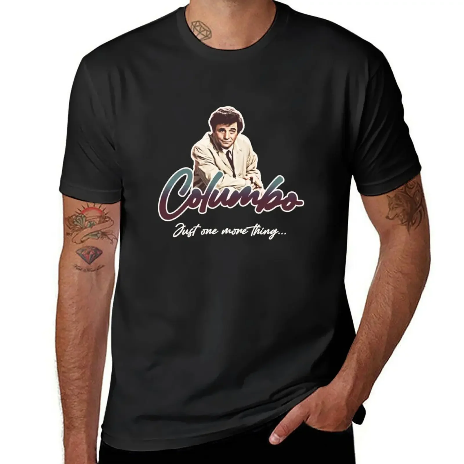 Columbo: Just One More Thing... T-Shirt oversized graphic tee vintage men t shirts
Columbo: Just One More Thing... T-Shirt oversized graphic tee vintage men t shirts
