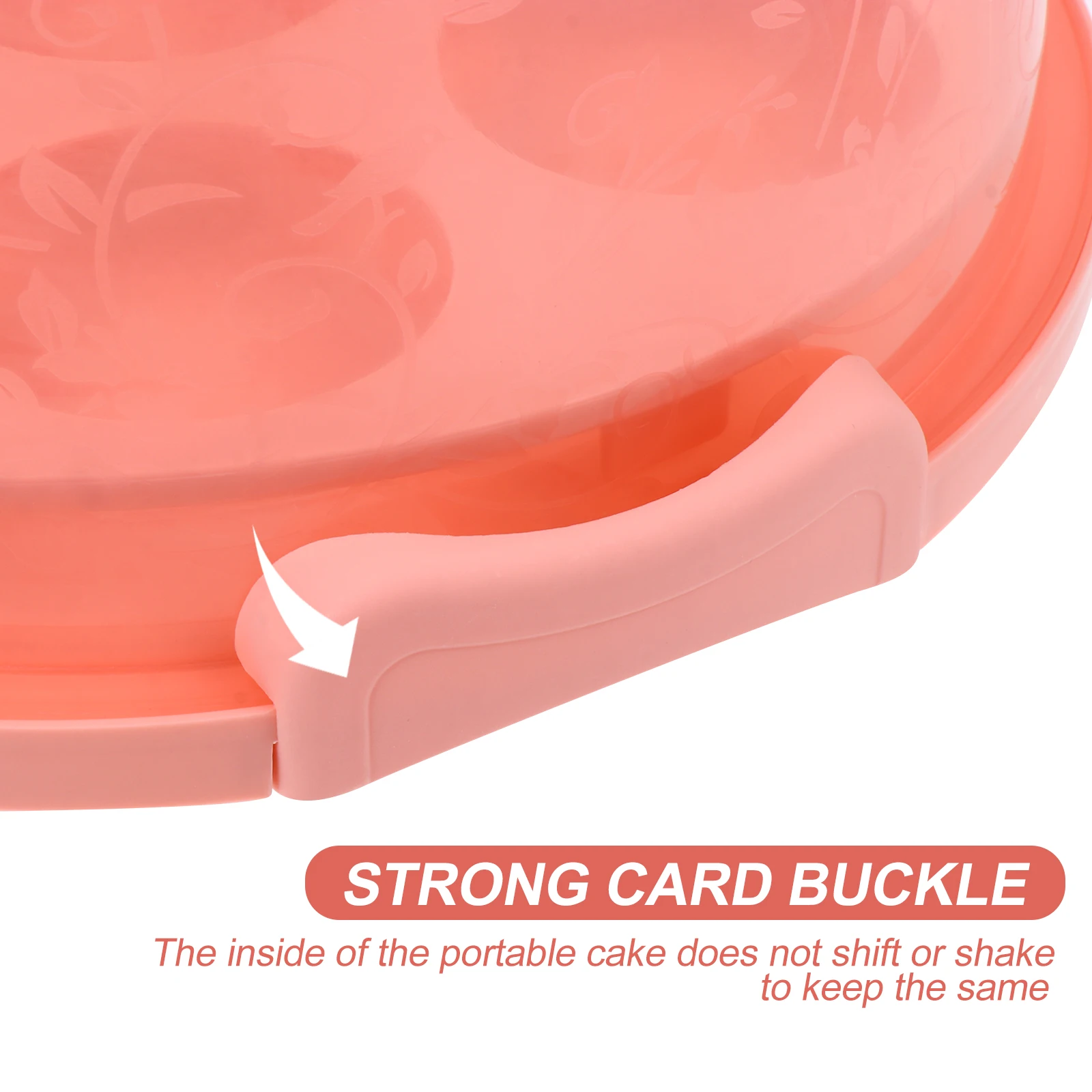 Hand-held Plastic Cake Box Portable Reusable Baking Dessert Storage Case Light Pink Lightweight Wrapping
Hand-held Plastic Cake Box Portable Reusable Baking Dessert Storage Case Light Pink Lightweight Wrapping