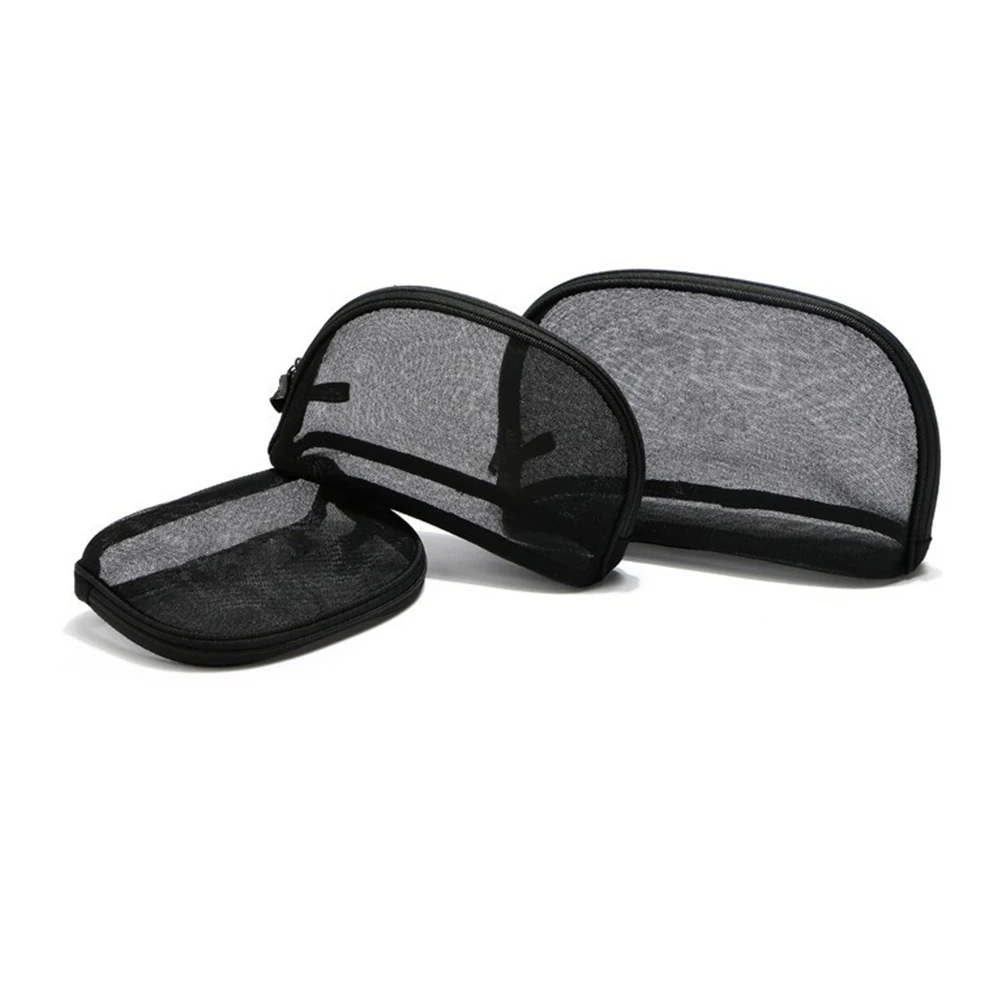 3 Pcs Design Large Capacity Travel Toiletry Semicircle Mesh With Zipper Storage Makeup Bag Makeup Mesh Bag Zipper
3 Pcs Design Large Capacity Travel Toiletry Semicircle Mesh With Zipper Storage Makeup Bag Makeup Mesh Bag Zipper