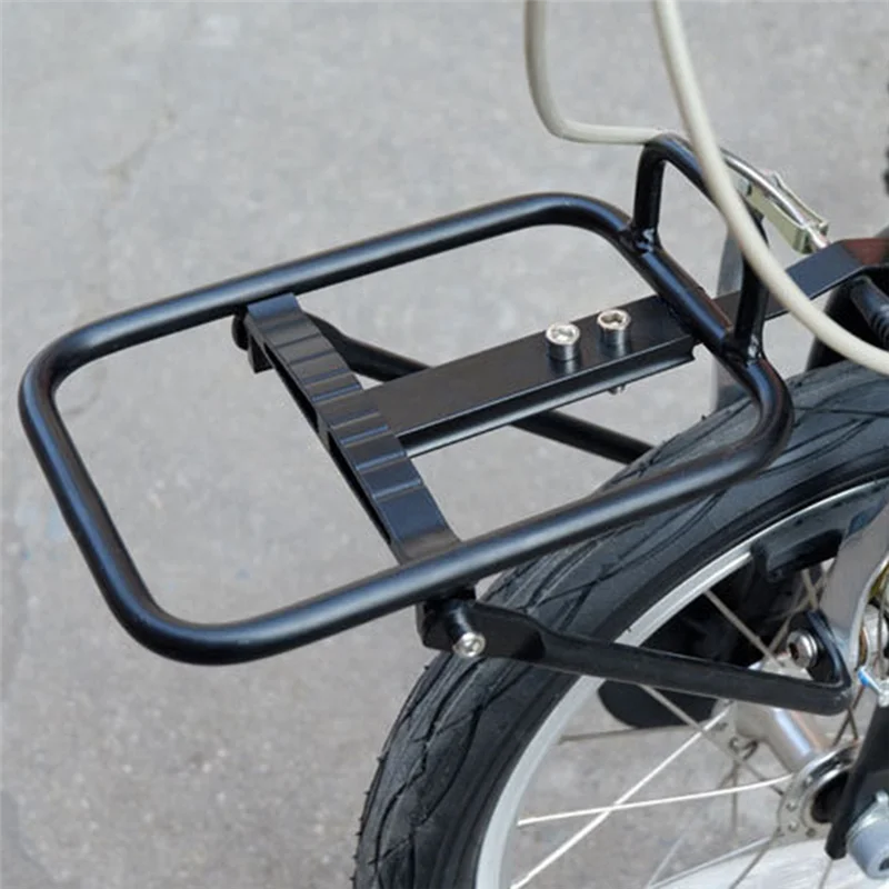 ABHQ-14 Inch Folding Aluminum Alloy Bike Front Rack for 412 K3 V Brake Shelf Adjustable Bicycle Front Luggage
ABHQ-14 Inch Folding Aluminum Alloy Bike Front Rack for 412 K3 V Brake Shelf Adjustable Bicycle Front Luggage