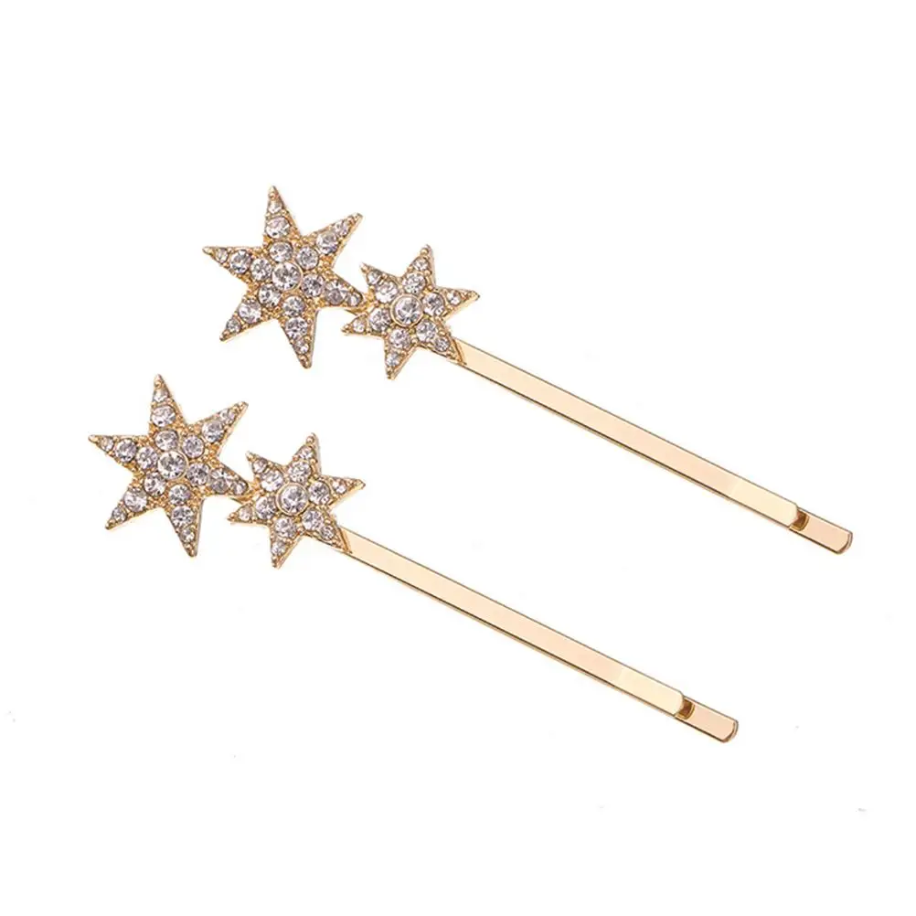 2PCS Alloy Hair Clips Fashion Bobby Pins for Women Styling Accessories Girls Star Star Hair Clip Shaped Barrettes
2PCS Alloy Hair Clips Fashion Bobby Pins for Women Styling Accessories Girls Star Star Hair Clip Shaped Barrettes