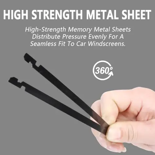 24 Inch Universal Boneless Windshield Wiper Blade For Front Car Glass 2013–2017 All Weather Replacement
24 Inch Universal Boneless Windshield Wiper Blade For Front Car Glass 2013–2017 All Weather Replacement