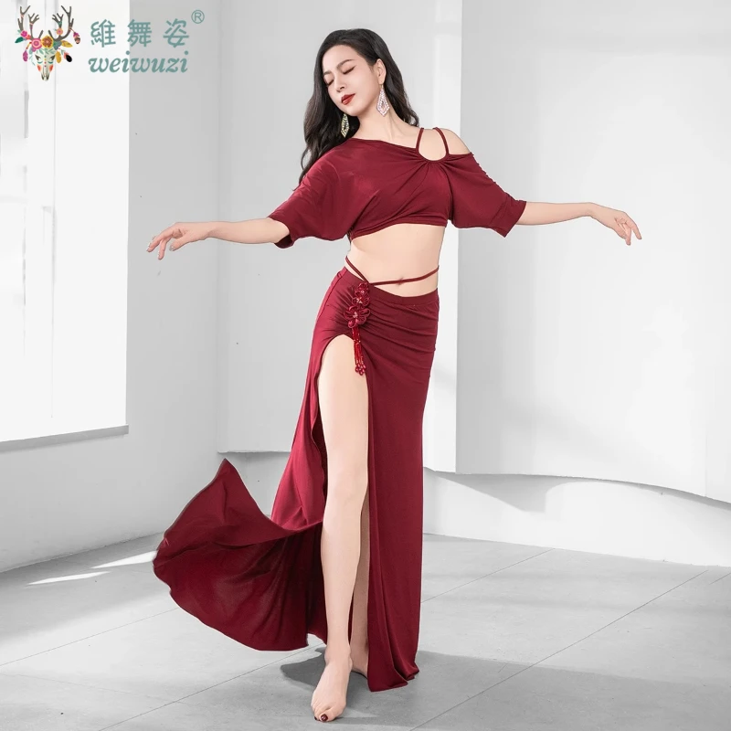 Belly Dancing Practice Clothes for Women's Elegant Temperament Set Girls' Oriental Dance Soft and Comfortable Training Costumes
Belly Dancing Practice Clothes for Women's Elegant Temperament Set Girls' Oriental Dance Soft and Comfortable Training Costumes