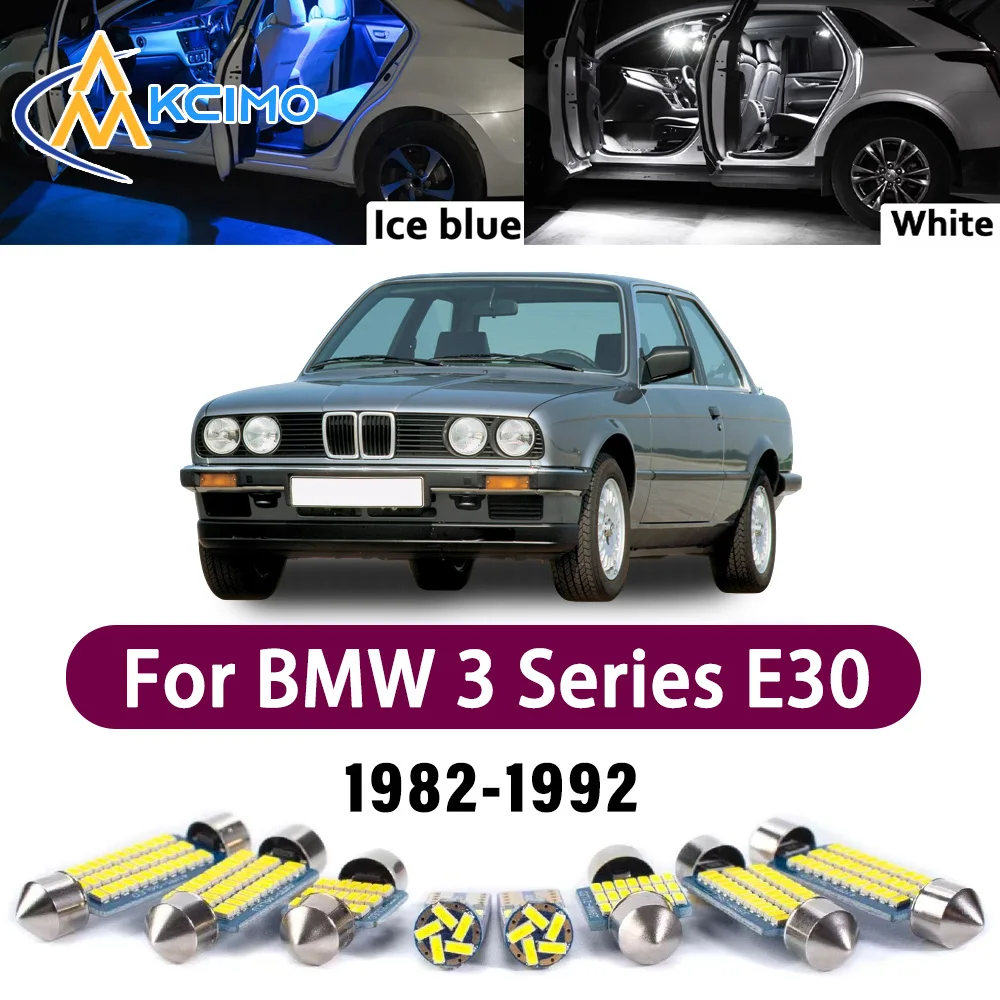 Super Bright LED Interior Lamp Kit For BMW 3 Series E30 1982-1992 Error Free Canbus Dome Trunk Reading Mirror Light Bulbs
Super Bright LED Interior Lamp Kit For BMW 3 Series E30 1982-1992 Error Free Canbus Dome Trunk Reading Mirror Light Bulbs