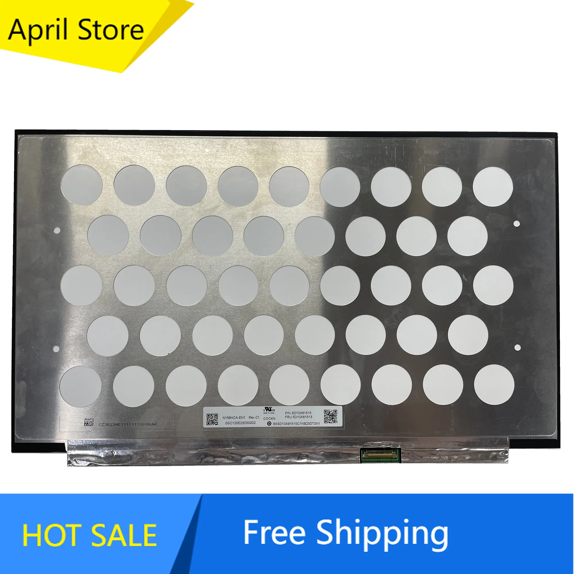 N156HCA-EN1 15.6'' Laptop LCD Screen Display Panel Matrix 1920*1080 EDP 30 Pins 100% sRGB
N156HCA-EN1 15.6'' Laptop LCD Screen Display Panel Matrix 1920*1080 EDP 30 Pins 100% sRGB