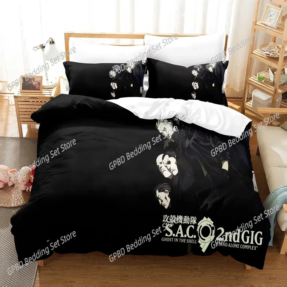 Anime Ghost in the Shell Comfortable Duvet Quilt Cover Pillowcase Bedding Set Children Bedroom Decoration Home Textile
Anime Ghost in the Shell Comfortable Duvet Quilt Cover Pillowcase Bedding Set Children Bedroom Decoration Home Textile