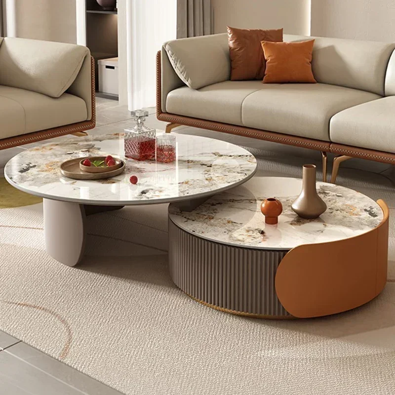 Unique Aesthetic Coffee Tables Marble European Glam Nordic Luxury Trendy Coffee Tables Round Modern Mesas Living Room Furniture
Unique Aesthetic Coffee Tables Marble European Glam Nordic Luxury Trendy Coffee Tables Round Modern Mesas Living Room Furniture