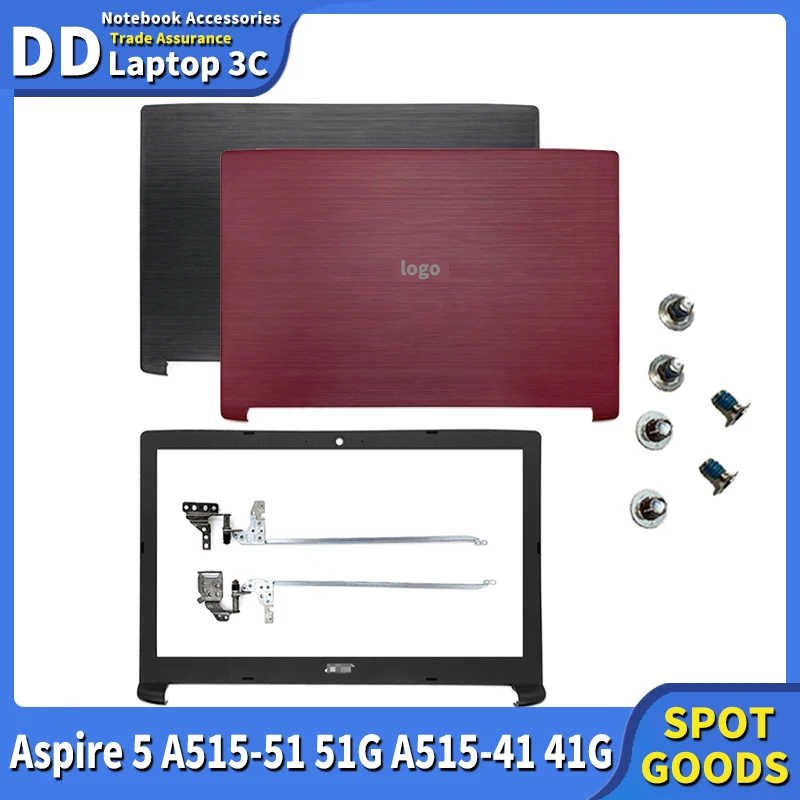 NEW Laptop Case For Acer Aspire 5 A515-51 A515-51G A515-41 A515-41G LCD Back Cover Front Bezel Hinges Top Rear Lid Frame Housing
NEW Laptop Case For Acer Aspire 5 A515-51 A515-51G A515-41 A515-41G LCD Back Cover Front Bezel Hinges Top Rear Lid Frame Housing