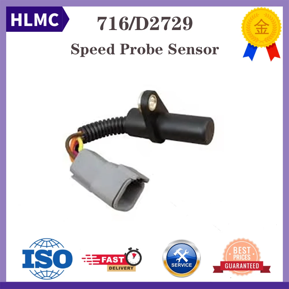 Dual Output Speed Sensor 716/D2729 716-D2729 for JCB 3CX 4CX Construction Machinery Parts
Dual Output Speed Sensor 716/D2729 716-D2729 for JCB 3CX 4CX Construction Machinery Parts