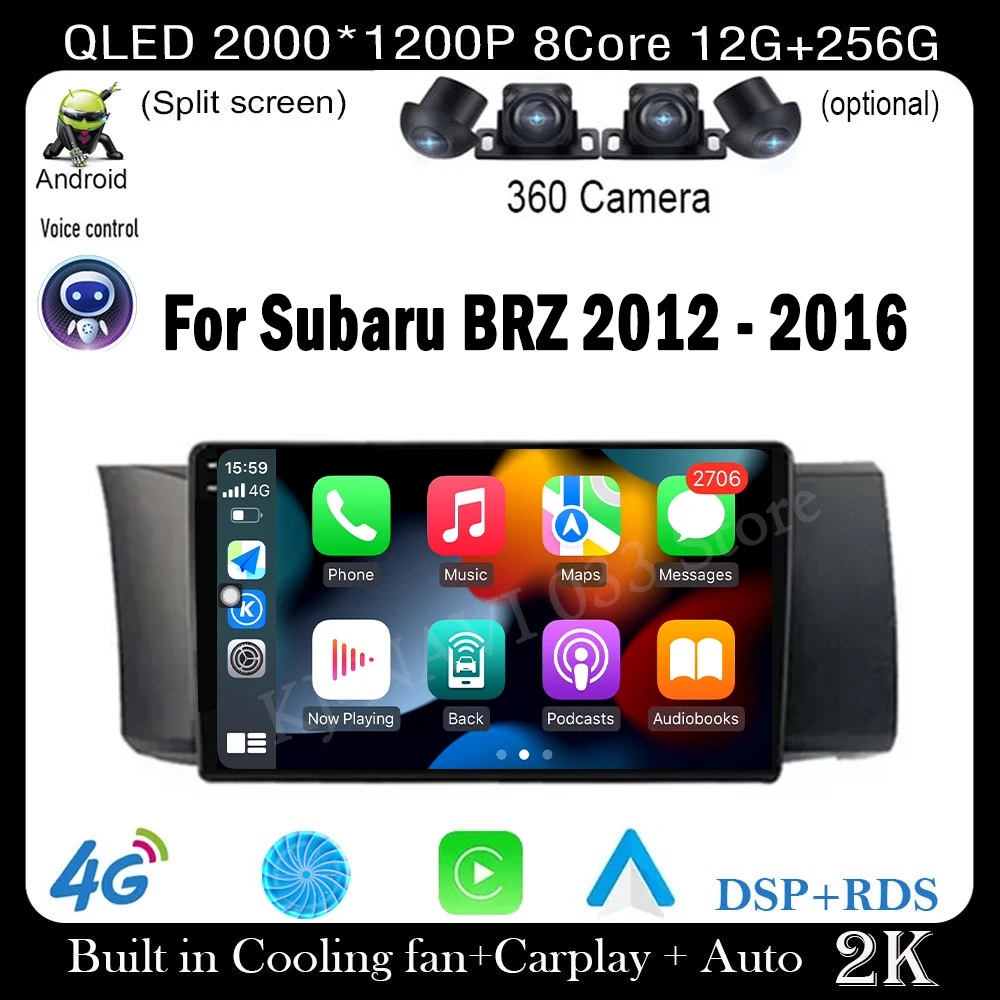 9-дюймовый LHD DSP Android 14 для Subaru BRZ 2012-2016 Автомобильный Carplay Стерео Wi-Fi Навигационный плеер Авторадио Радио GPS Мультимедиа
9-дюймовый LHD DSP Android 14 для Subaru BRZ 2012-2016 Автомобильный Carplay Стерео Wi-Fi Навигационный плеер Авторадио Радио GPS Мультимедиа