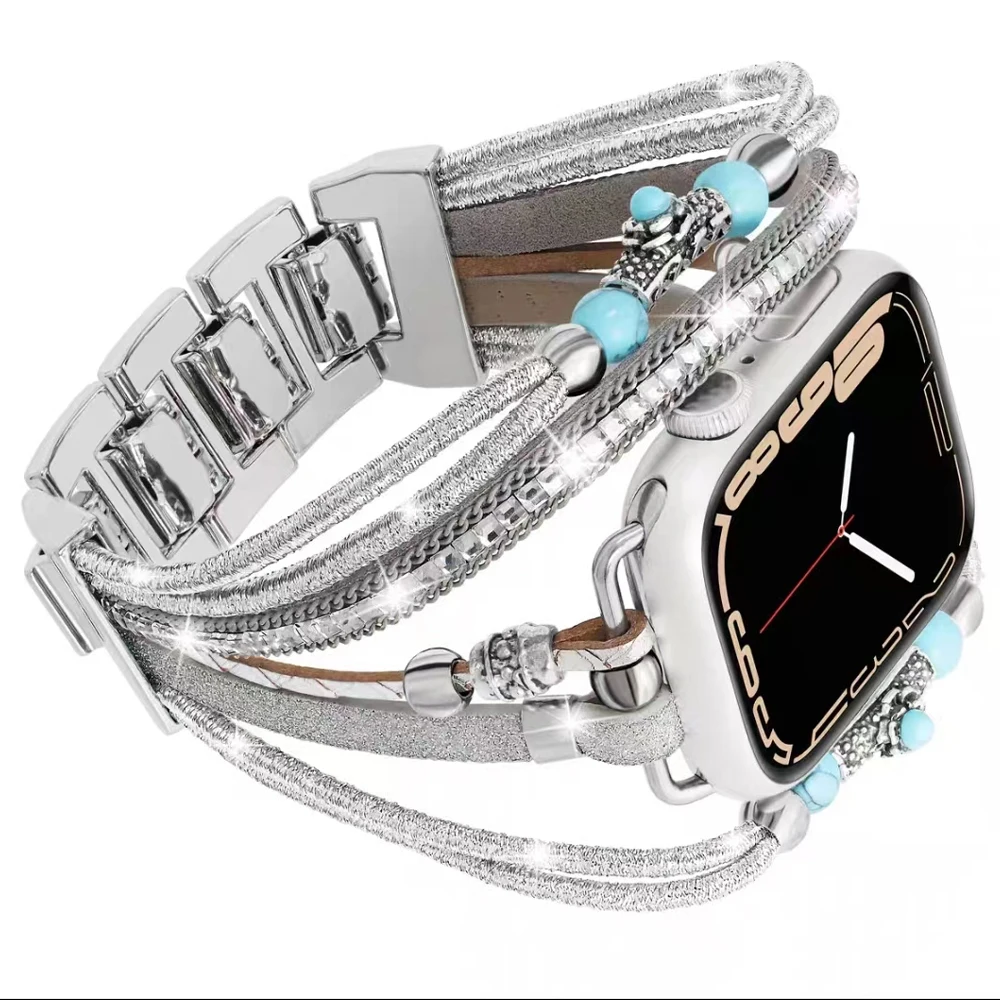 Ремешок металлический для Apple Watch Band Ultra 2 49 мм Series 9 41 мм 45 мм 44 мм 40 мм
Ремешок металлический для Apple Watch Band Ultra 2 49 мм Series 9 41 мм 45 мм 44 мм 40 мм