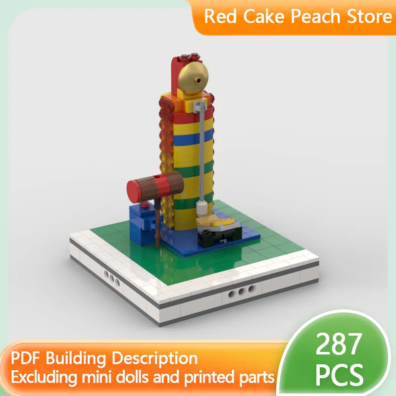 Street View Model MOC Building Bricks Amusement Park Hammer Smash Modular Technology Children Holiday Gifts Assemble Toys Suit
Street View Model MOC Building Bricks Amusement Park Hammer Smash Modular Technology Children Holiday Gifts Assemble Toys Suit
