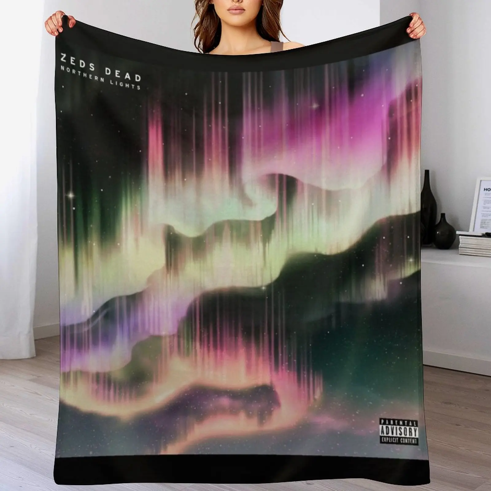 Zeds Dead Northern Lights Throw Blanket Outdoor Soft Blanket for Picnic Beach Camping
Zeds Dead Northern Lights Throw Blanket Outdoor Soft Blanket for Picnic Beach Camping