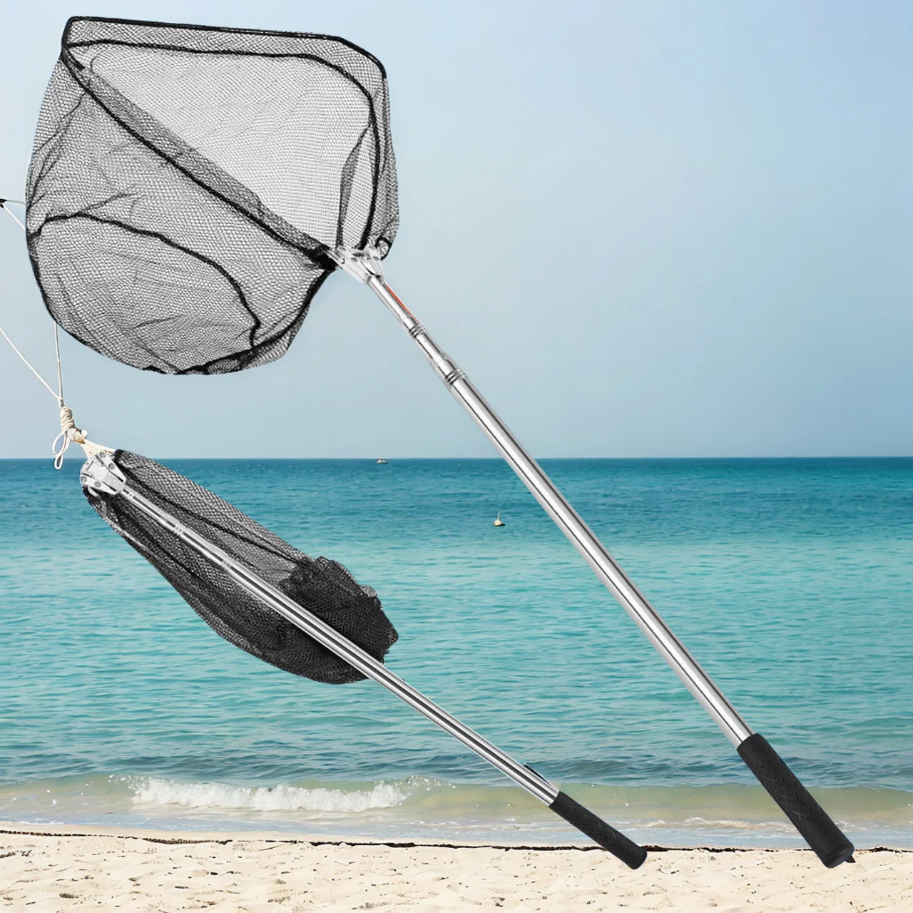 Freshwater Rubber Tools Three-wall Wire Butterfly Landing Fishing Accessories Equipment Goods Sale Scoop Casting Network
Freshwater Rubber Tools Three-wall Wire Butterfly Landing Fishing Accessories Equipment Goods Sale Scoop Casting Network