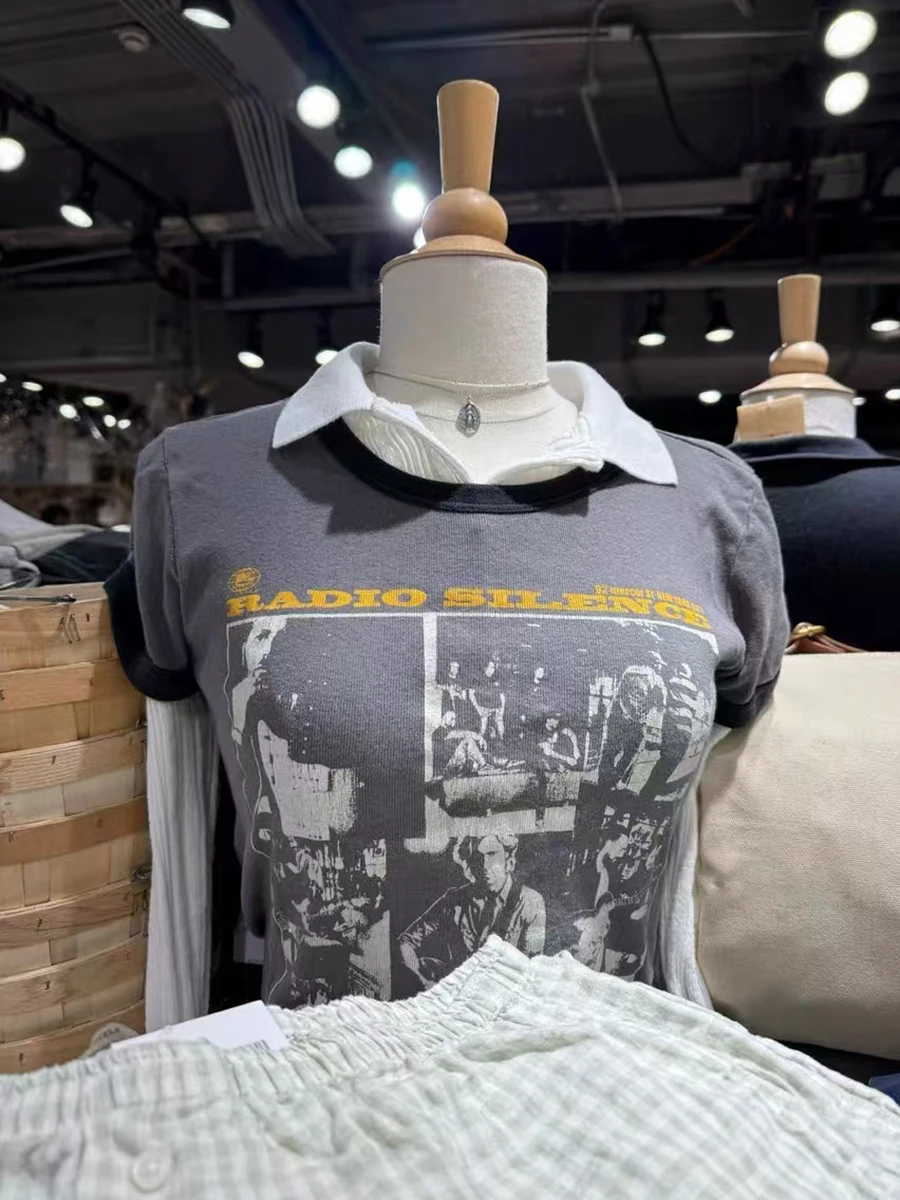 Classic Rock Band Graphic T-shirt Women Patchwork O-Neck Cotton Short Sleeve Tees American Streetwear Vintage Casual Tshirts Y2k
Classic Rock Band Graphic T-shirt Women Patchwork O-Neck Cotton Short Sleeve Tees American Streetwear Vintage Casual Tshirts Y2k