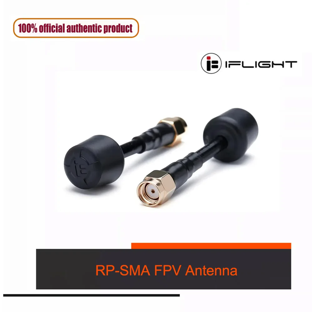 IFlight Albatross LHCP/RHCP 5.8GHz RHCP SMA/LHCP RP-SMA FPV Antenna Frequency 5000-6000MHz with 45mm cable for FPV Racing Drone
IFlight Albatross LHCP/RHCP 5.8GHz RHCP SMA/LHCP RP-SMA FPV Antenna Frequency 5000-6000MHz with 45mm cable for FPV Racing Drone