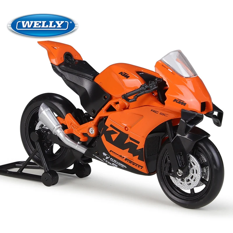 Welly Motorcycle Model 1:18 KTM RC 8C Track-Only Factory Bike Diecast Model
Welly Motorcycle Model 1:18 KTM RC 8C Track-Only Factory Bike Diecast Model