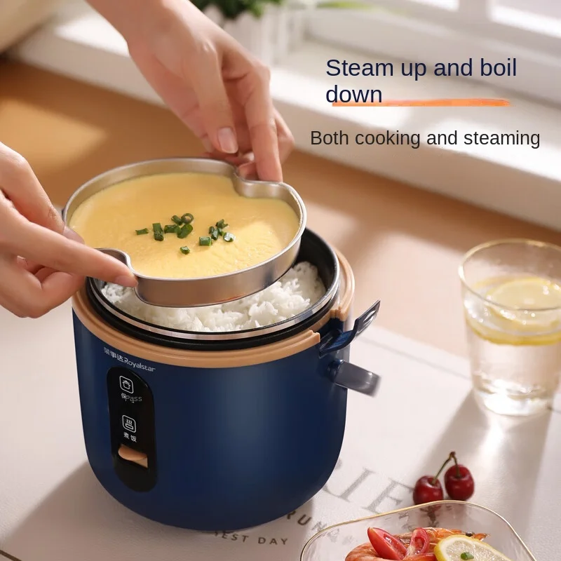 Electric Cooker Household Mini 1.6L Small Electric Cooker Cooking Machine Mechanical Hot Rice Congee Cooker 1-2 People RX-16LD
Electric Cooker Household Mini 1.6L Small Electric Cooker Cooking Machine Mechanical Hot Rice Congee Cooker 1-2 People RX-16LD