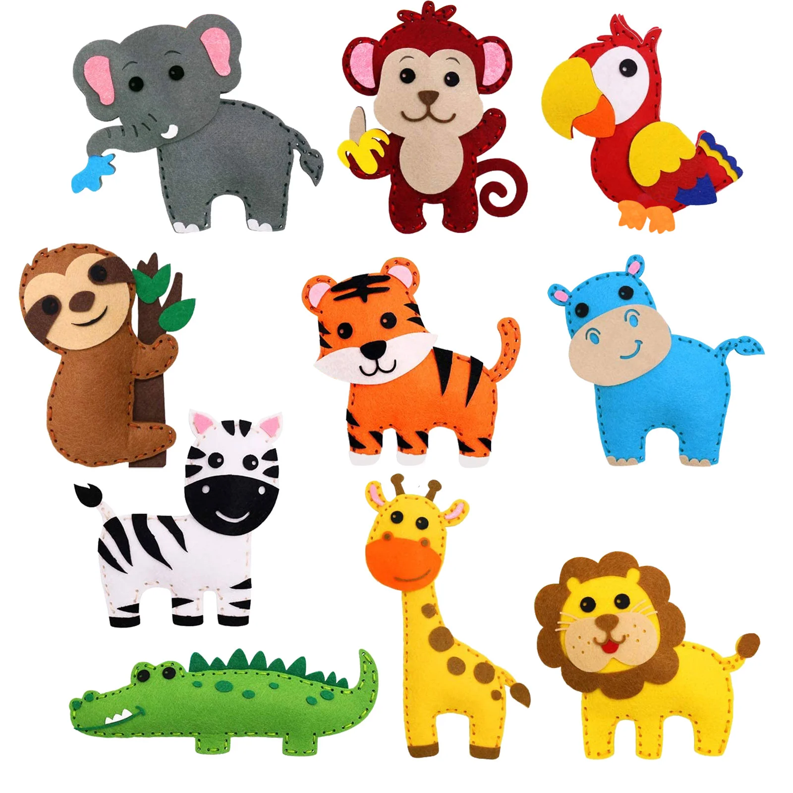 DIY Felt Animals Sewing Kit for Adults Fidget Toys Kids Stem Boys Crafts Cartoon Ornament
DIY Felt Animals Sewing Kit for Adults Fidget Toys Kids Stem Boys Crafts Cartoon Ornament
