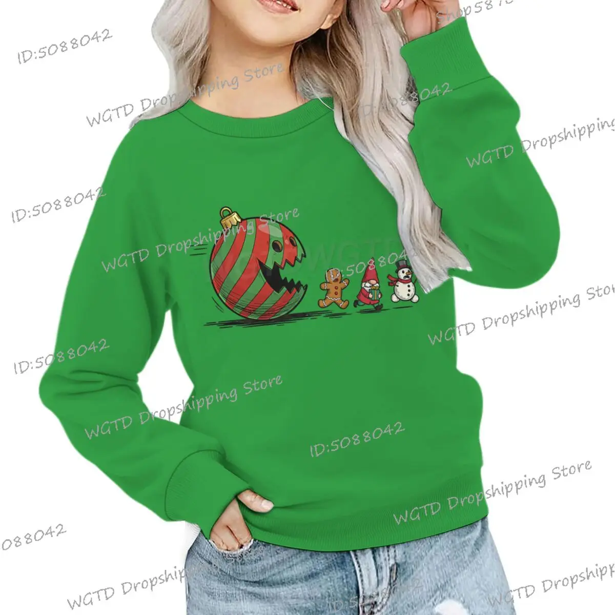 Fun Christmas Sweatshirts Long Sleeve Boys Girls Clothes Autumn Winter Cartoon Pullover Teenage Children Merry Christmas Tops
Fun Christmas Sweatshirts Long Sleeve Boys Girls Clothes Autumn Winter Cartoon Pullover Teenage Children Merry Christmas Tops