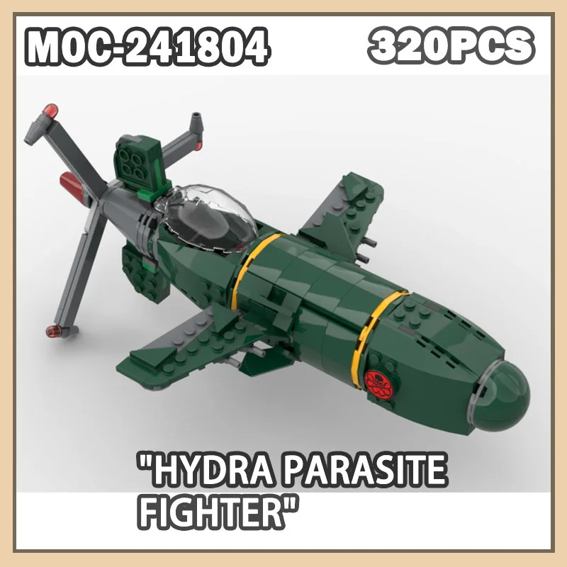 MOC-241804 HYDRA Parasite Fighter Building Block Model Brick Set Creative Gifts Science Christmas Complex Adult 320PCS
MOC-241804 HYDRA Parasite Fighter Building Block Model Brick Set Creative Gifts Science Christmas Complex Adult 320PCS