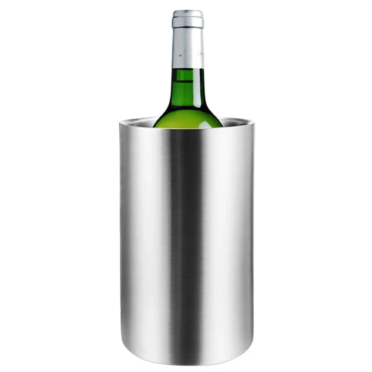 Wine Cooler Bucket Stainless Steel Double Wall Wine Bottle Cooler Holder Beer Chiller Champagne Cooler Ice Bucket Tool
Wine Cooler Bucket Stainless Steel Double Wall Wine Bottle Cooler Holder Beer Chiller Champagne Cooler Ice Bucket Tool