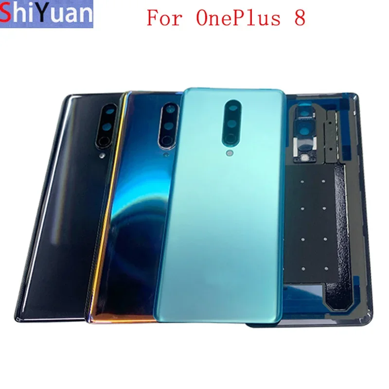 Крышка батарейного отсека, чехол для задней панели двери для OnePlus 8, задняя крышка с рамкой камеры, запасные части для объектива
Крышка батарейного отсека, чехол для задней панели двери для OnePlus 8, задняя крышка с рамкой камеры, запасные части для объектива