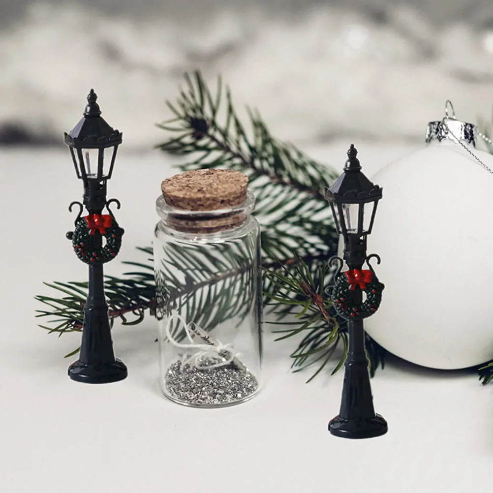 2 шт. миниатюрных уличных фонарей в винтажном стиле для миниатюрных домиков, садового декора, аксессуар для песочницы
2 шт. миниатюрных уличных фонарей в винтажном стиле для миниатюрных домиков, садового декора, аксессуар для песочницы