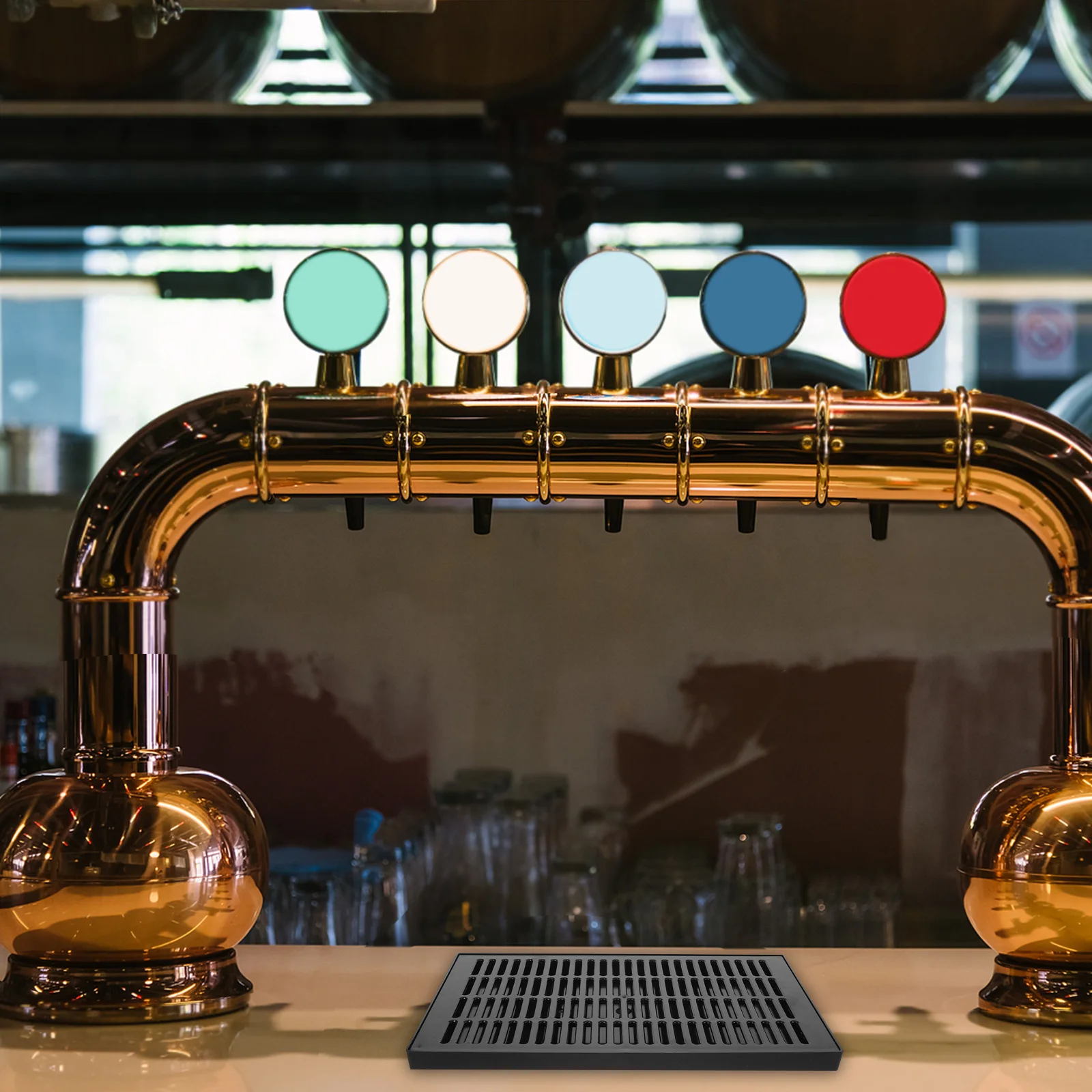 Sturdy Plastic Keg Drip Tray - for Beer Tower and Refrigerator Dispenser - Modern Drip Catcher for Clean Bar
Sturdy Plastic Keg Drip Tray - for Beer Tower and Refrigerator Dispenser - Modern Drip Catcher for Clean Bar