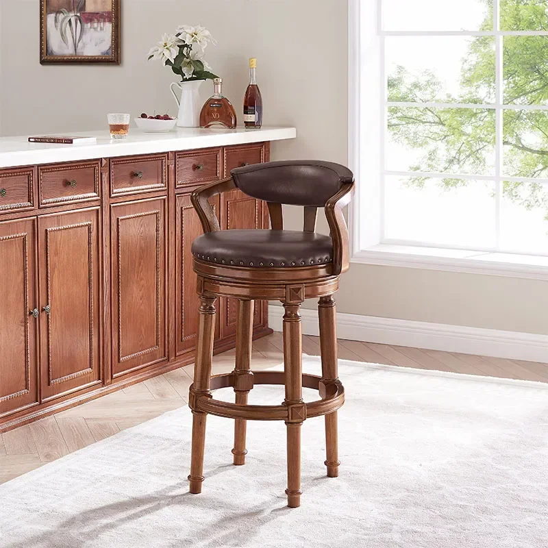 Wooden Modern Luxury Banks Bar Chair Design Vintage Bar Chair Office Kitchen Island Stools Cadeira Bar Table for Home
Wooden Modern Luxury Banks Bar Chair Design Vintage Bar Chair Office Kitchen Island Stools Cadeira Bar Table for Home