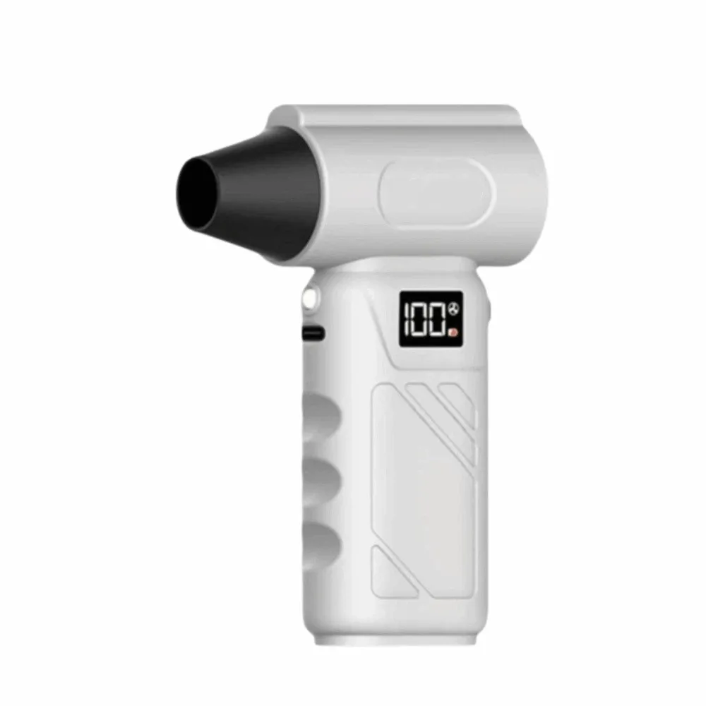 Brushless Motor Turbo Jet Fan USB Rechargeable LED Display Electric Blower 5-Speed Adjustable 130000 RPM
Brushless Motor Turbo Jet Fan USB Rechargeable LED Display Electric Blower 5-Speed Adjustable 130000 RPM