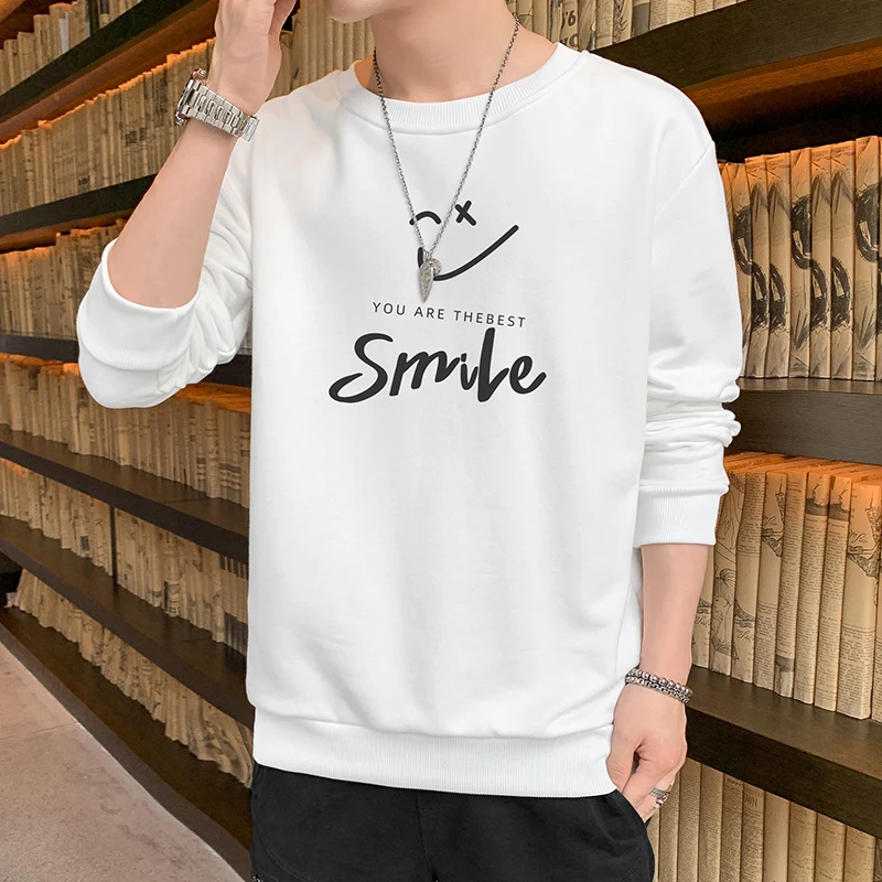 New Autumn and Spring Long sleeved T-shirt for Men's Sweater Underlay Shirt for Men's Round Neck Pullover Sweater for Men
New Autumn and Spring Long sleeved T-shirt for Men's Sweater Underlay Shirt for Men's Round Neck Pullover Sweater for Men