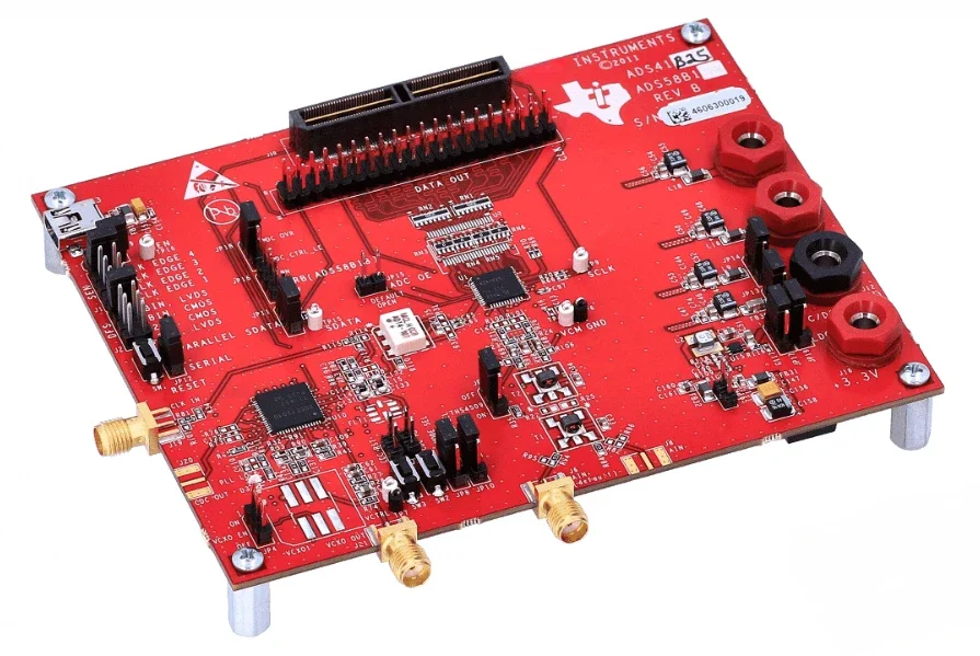 ADS41B25EVM Data Conversion IC Development Board Tool 12 Bit 125M Analog-to-digital Converter Evaluation Module
ADS41B25EVM Data Conversion IC Development Board Tool 12 Bit 125M Analog-to-digital Converter Evaluation Module
