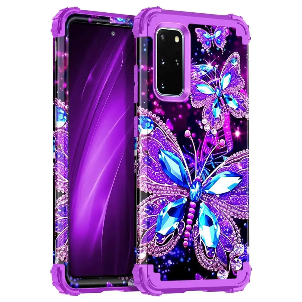 Чехол для Galaxy S21 Plus, светящийся в темноте, трехслойный, сверхпрочный, ударопрочный, с полной защитой корпуса, жесткий пластиковый бампер + мягкий силикон
Чехол для Galaxy S21 Plus, светящийся в темноте, трехслойный, сверхпрочный, ударопрочный, с полной защитой корпуса, жесткий пластиковый бампер + мягкий силикон
