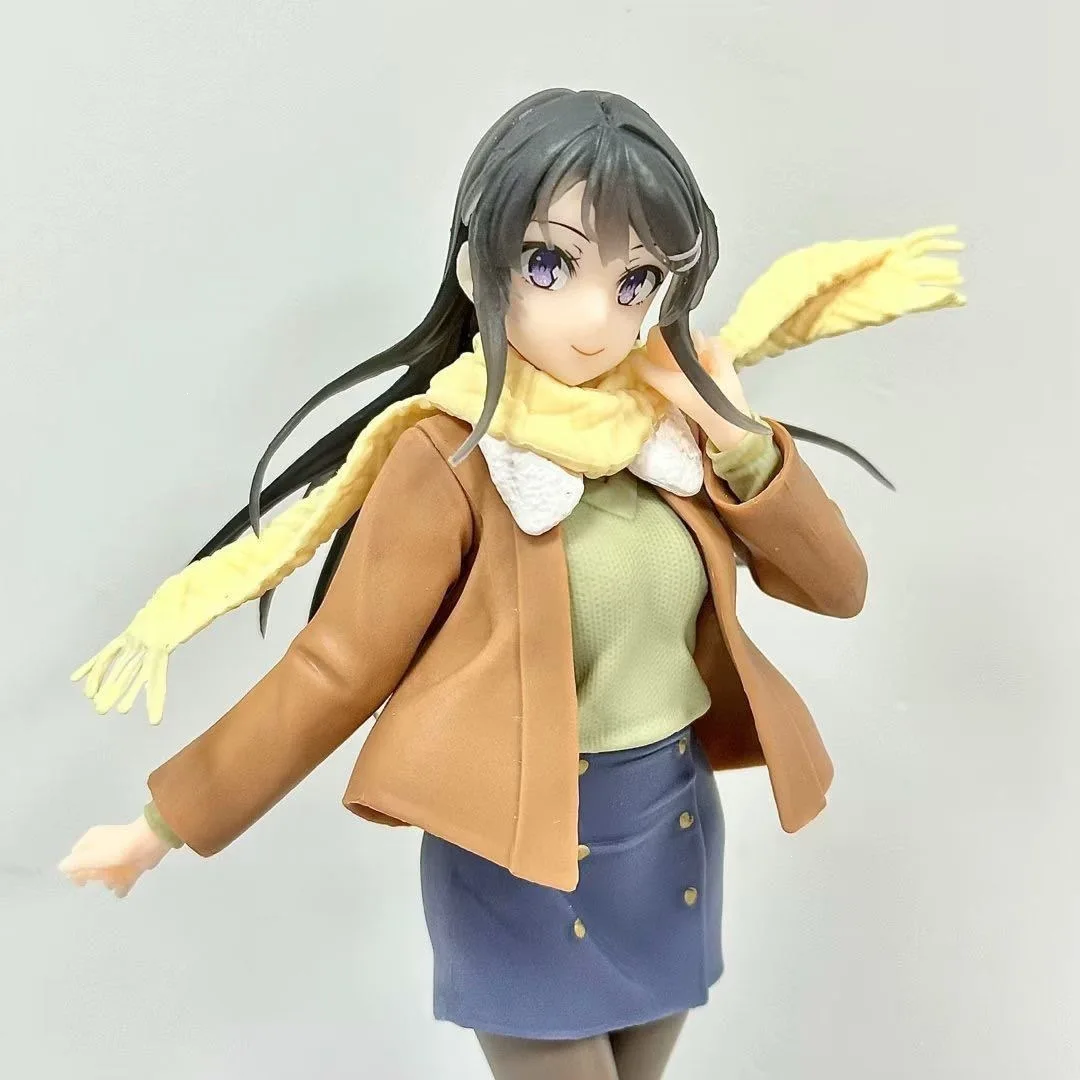 21cm Sakurajima Mai, Rascal Does Not Dream Of Bunny Girl Senpai, Winter Outfit Standing Pose Desktop Decoration Gift Collectible
21cm Sakurajima Mai, Rascal Does Not Dream Of Bunny Girl Senpai, Winter Outfit Standing Pose Desktop Decoration Gift Collectible