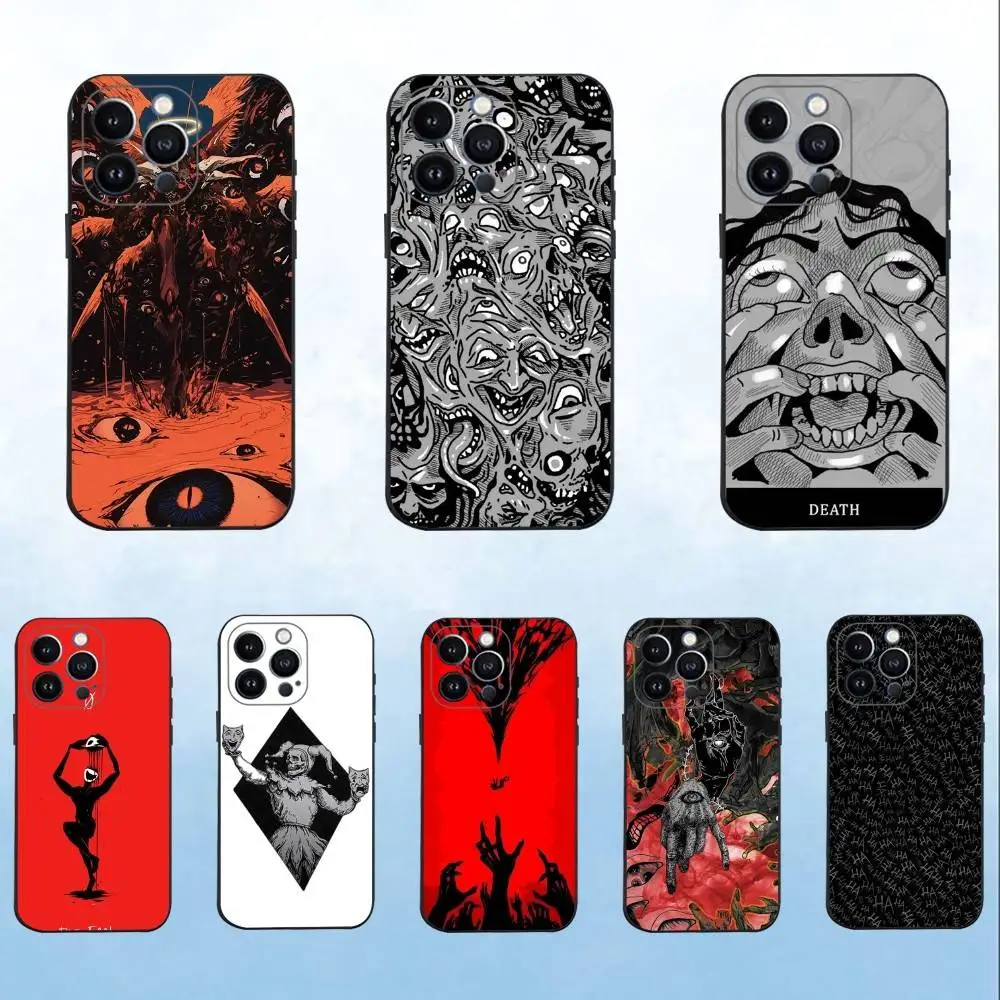 Phasmophobia Art Phone Case For iPhone 16,15,14,13,12,11 Plus,Pro Max,XS,X,XR,SE,Mini,8,7,Soft Silicone Black Cover
Phasmophobia Art Phone Case For iPhone 16,15,14,13,12,11 Plus,Pro Max,XS,X,XR,SE,Mini,8,7,Soft Silicone Black Cover