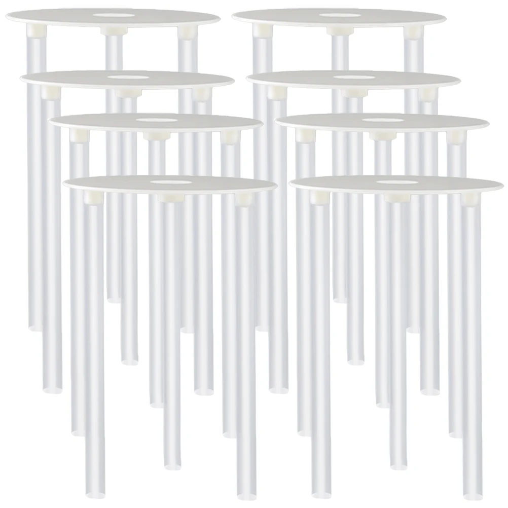 8 Sets 8 Inch Cake Stand Gaskets Supports Spacers Separator Plates Multi Layer Wedding Dowels Plastic Food Grade Safe
8 Sets 8 Inch Cake Stand Gaskets Supports Spacers Separator Plates Multi Layer Wedding Dowels Plastic Food Grade Safe