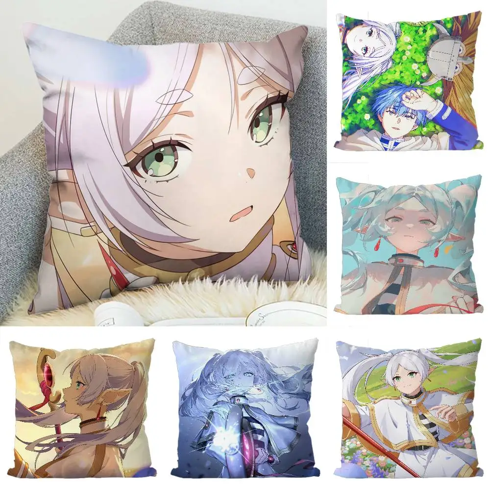 Anime Frieren Pillow Case Luxury Double-sided For Car Pillows 45x45 Cushions Cover Home And Decoration Sofa Pillowcase 50x50 
Anime Frieren Pillow Case Luxury Double-sided For Car Pillows 45x45 Cushions Cover Home And Decoration Sofa Pillowcase 50x50