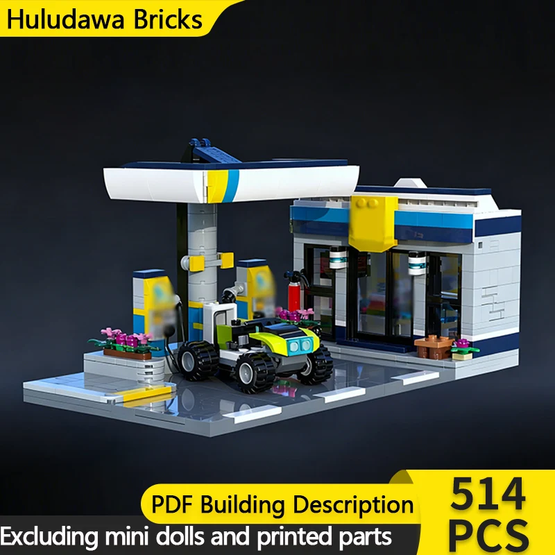 City Street View Model MOC Building Bricks City Revamp Station Modular Technology Children Holiday Gifts Assemble Toys Suit
City Street View Model MOC Building Bricks City Revamp Station Modular Technology Children Holiday Gifts Assemble Toys Suit