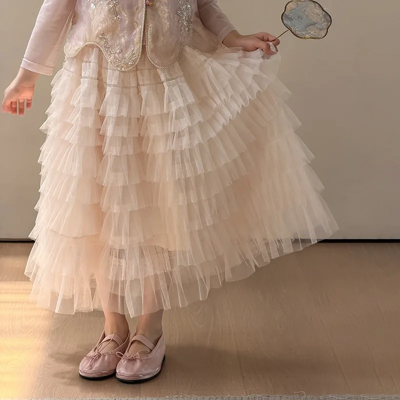 baby Girl Princess 2026 Fairy Elegance Puff Mesh Half Skirt Children's Layered Medium Length Yarn Skirt
baby Girl Princess 2026 Fairy Elegance Puff Mesh Half Skirt Children's Layered Medium Length Yarn Skirt