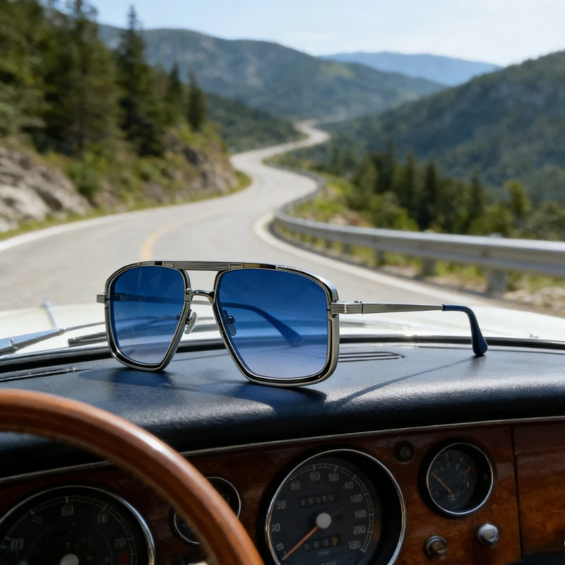 Cool Motorcycle-style Men's and Women's Metal Sunglasses UV400 Protection Outdoor Travel Glasses
Cool Motorcycle-style Men's and Women's Metal Sunglasses UV400 Protection Outdoor Travel Glasses