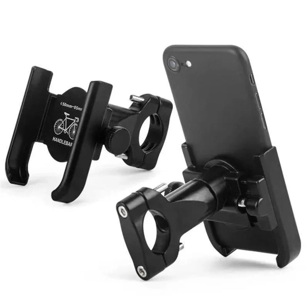 Universal Rotatable Bike Phone GPS Bracket Rear View Mirror Mount Clip Motorcycle Handlebar Phone Holder For Cycling Navigation