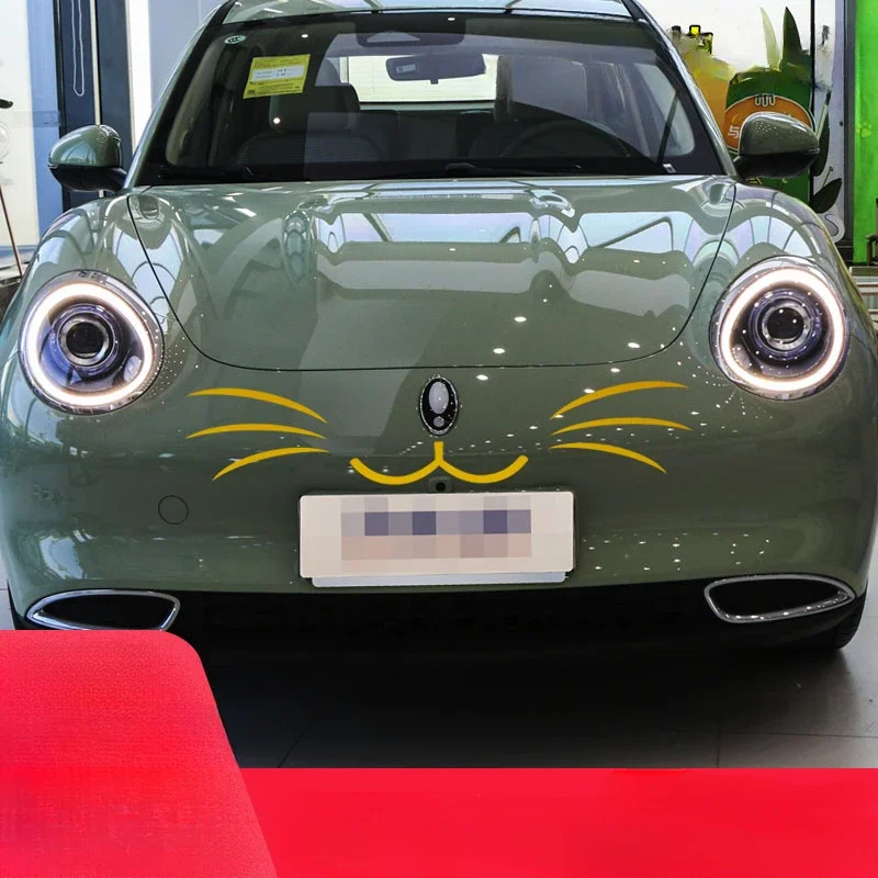 GWM ORA 03, забавное украшение в виде головы кошки, автомобильные наклейки, лазерные водонепроницаемые пылезащитные светоотражающие наклейки, аксессуары для модификации кузова
GWM ORA 03, забавное украшение в виде головы кошки, автомобильные наклейки, лазерные водонепроницаемые пылезащитные светоотражающие наклейки, аксессуары для модификации кузова