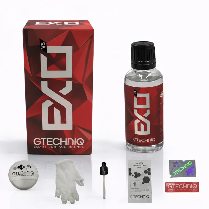 EXO Ultra Durable Hydrophobic Coating V5 Protect Your Paint Add Gloss Repel Contaminants Get Rid of Water-Spots
EXO Ultra Durable Hydrophobic Coating V5 Protect Your Paint Add Gloss Repel Contaminants Get Rid of Water-Spots