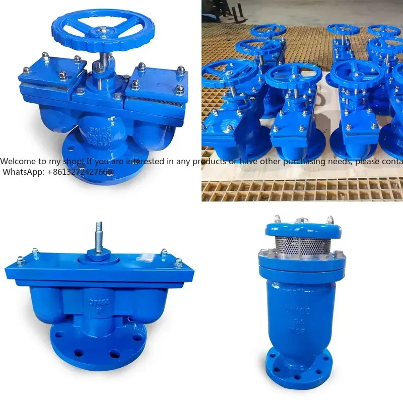 Ductile iron PN16 PN25 exhaust valve Combined exhaust valve
Ductile iron PN16 PN25 exhaust valve Combined exhaust valve