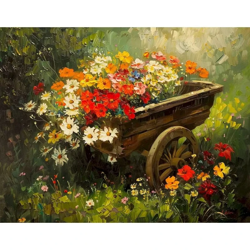 Flower Cart 500/1000/1200/2000 PCS Jigsaw Puzzles Family Activity Relaxing Games for Living Room Home Decor Gift
Flower Cart 500/1000/1200/2000 PCS Jigsaw Puzzles Family Activity Relaxing Games for Living Room Home Decor Gift