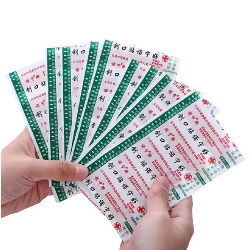 50-500 шт. дышащих пластырей для первой помощи, повязок для ухода за кожей, клейких бинтов, пластырей для ран
50-500 шт. дышащих пластырей для первой помощи, повязок для ухода за кожей, клейких бинтов, пластырей для ран